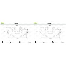 Disque de frein Skoda FELICIA