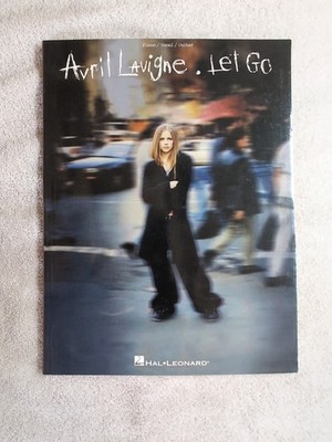 Avril Lavigne Let Go 2002 Songbook Losing Grip Naked Unwanted Sk8er Boi Tomorrow