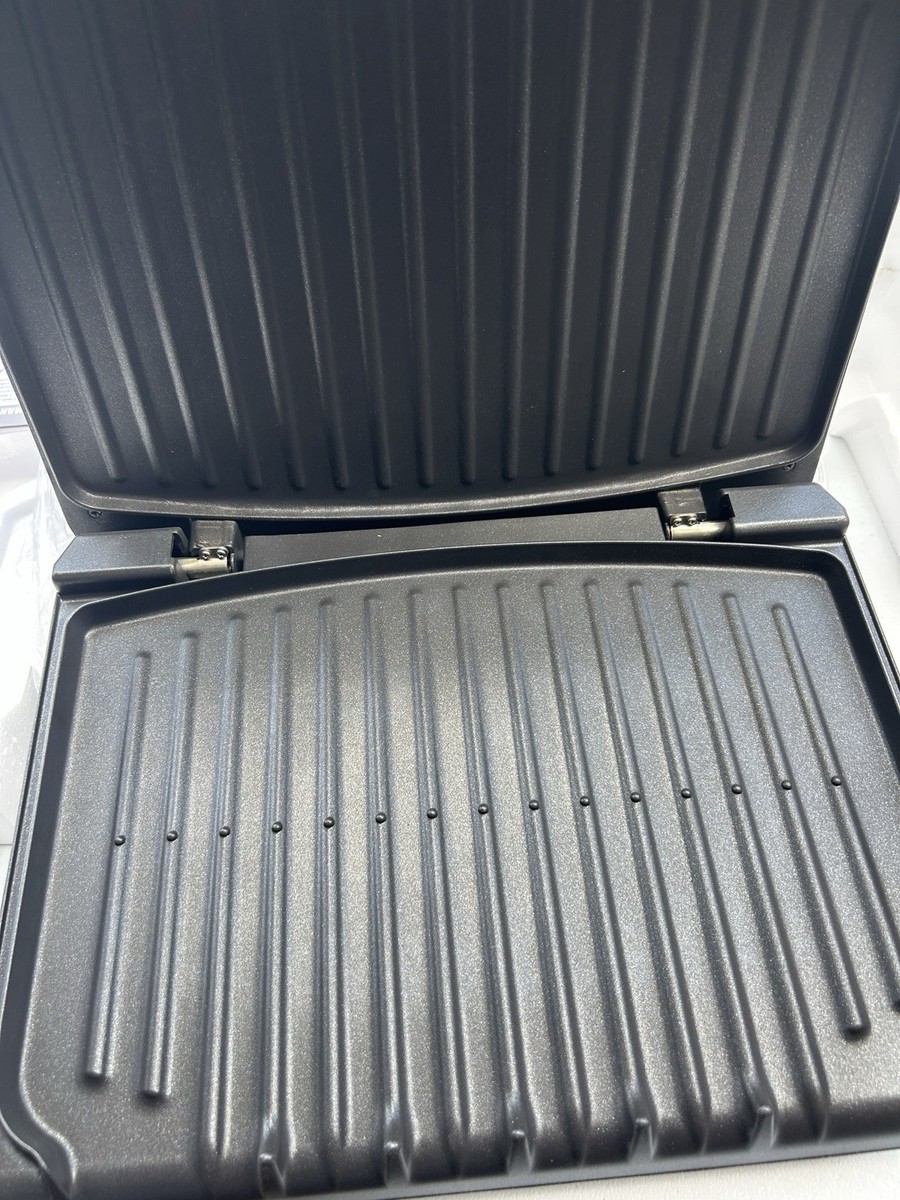 George Foreman Nonstick Electric Grill GR0059P 120 Sq In Temp