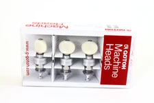 Gotoh UPT Ukulele Planetary Tuners Chrome Finish with Ivory Color Oval Buttons