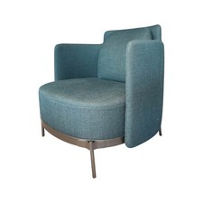 Minotti Sessel Tape Stoff H Shibuya 16 Ottanio Grün Blau Gestell 