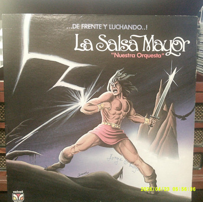 La Salsa Mayor Nuestra Orquesta   De Frente Y Luchando [1978] Velvet PUERTO RICO