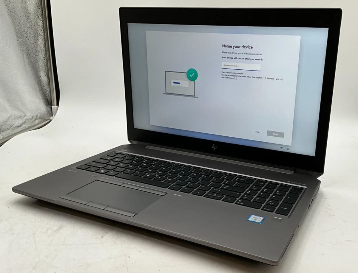 HP Intel Core i7 8th Gen. PC Laptops & Netbooks 15-15.9 in Screen