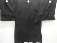 7681614: JAPANESE KIMONO / ANTIQUE MENS HAORI / COTTON