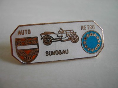 Enamel Pin's - A TACOT - AUTO RETRO and SUNDGAU Signed PIN'S EST and Numbered