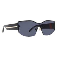 French Connection FC 25 77 BLK Smoke Geometric Ladies Sunglasses 10269922.LTS