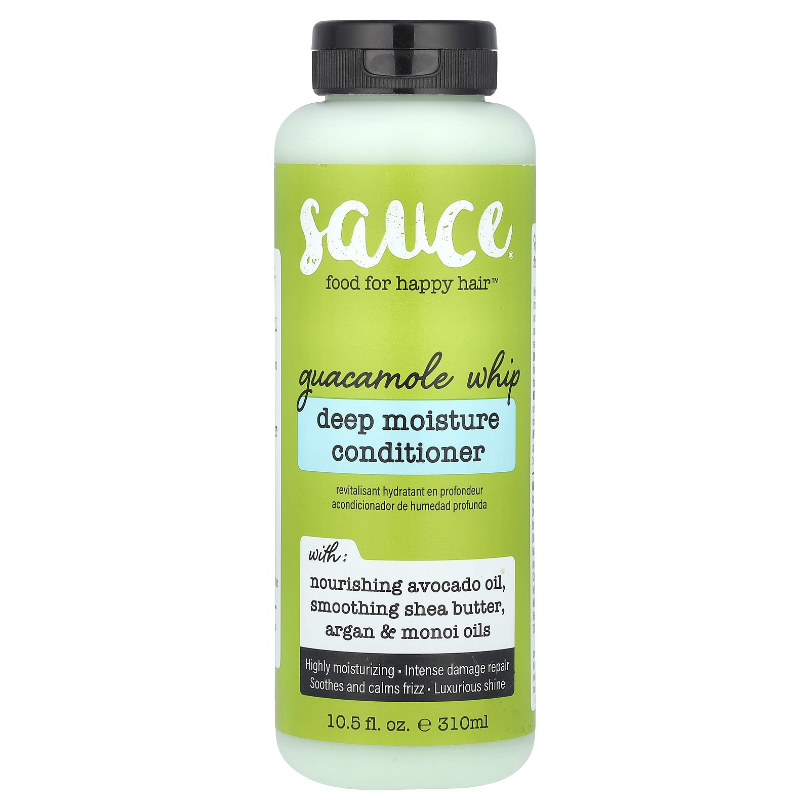 Кондиционер для глубокого увлажнения, пенка для гуакамоле, 10,5 жидких унций (310 мл)