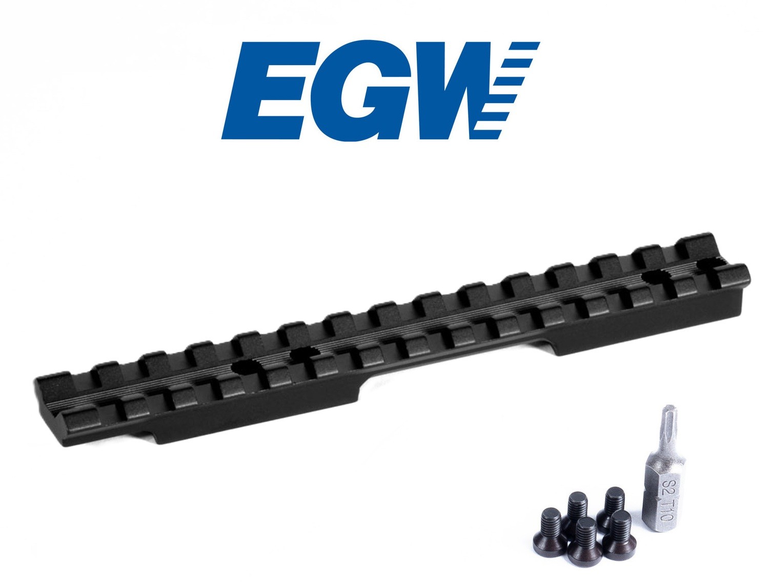 Evolution Gun Works Savage B17, B22, B22LR Picatinny Scope Mount Rail 0 MOA