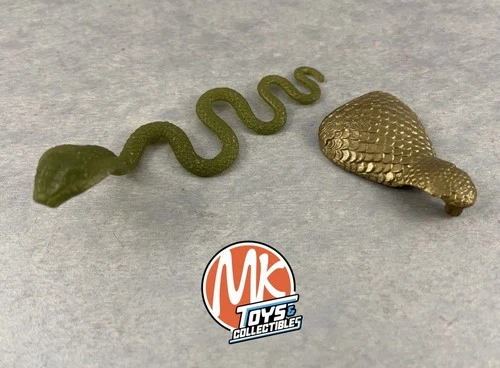 💥1986 GI JOE 3.75” - SERPENTOR (V1 / S5) - HEADDRESS & COBRA