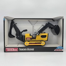Terna Trencher Tonka 1996 vintage nuova con scatola giocattolo da costruzione da collezione