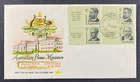 1969 ROYAL Australian Prime Ministers With TABS FDC Russell Street Vic Postmark