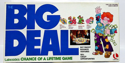 The Big Deal - Chance of a Lifetime Game - Lakeside - Complete - Vintage 1977