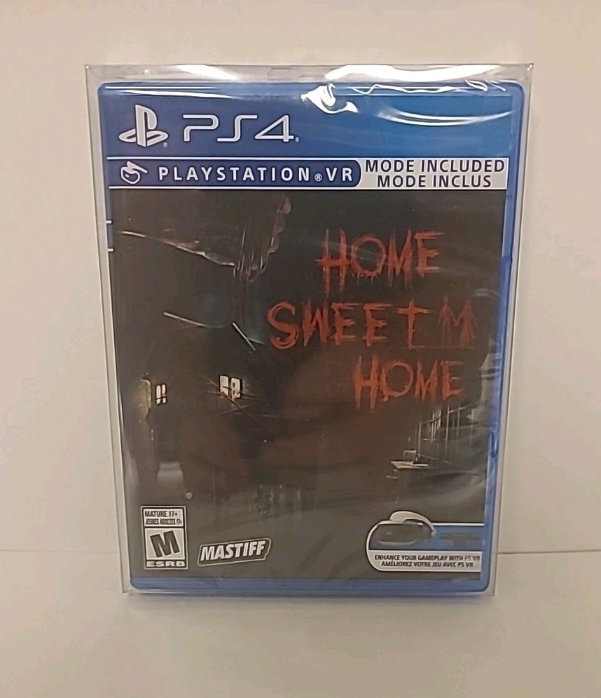 Home Sweet Home PS4 Brand New Factory Sealed + Case Protector 