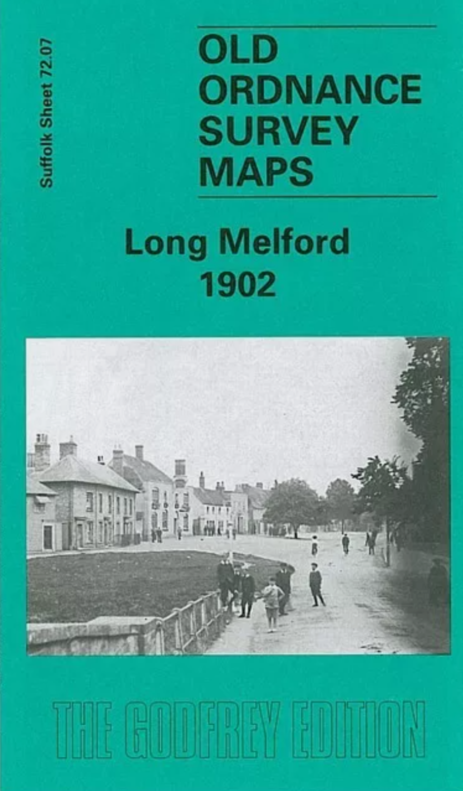 MAP OF Long Melford 1902 Suffolk Sheet 72.07 by Robert Malster NEW