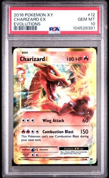 Pokémon TCG Professional Sports Authenticator (PSA) Grade 10 XY