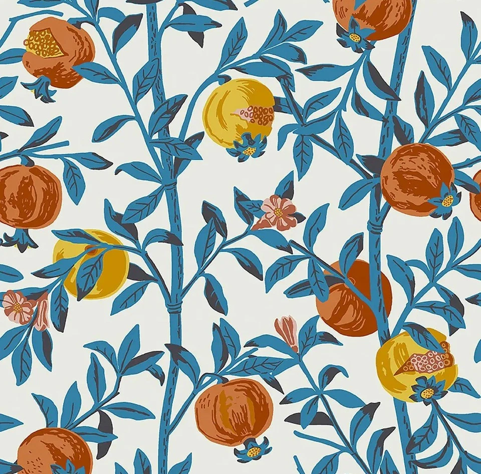 Papel de parede borastapeter designers escandinavos trabalhos de bocken papel de parede granada - Imagem 2 de 3