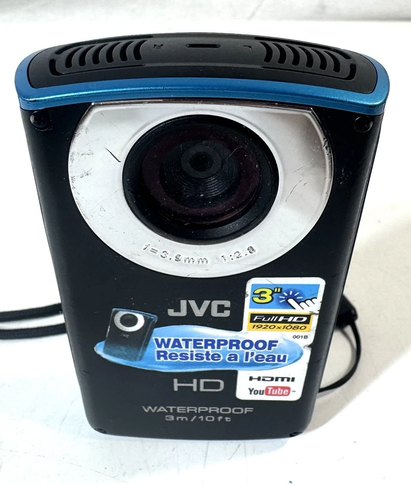 Водонепроницаемая видеокамера видеокамера видеокамера JVC PICSIO GC-WP10AU, сенсорный экран - Изображение 2 из 4