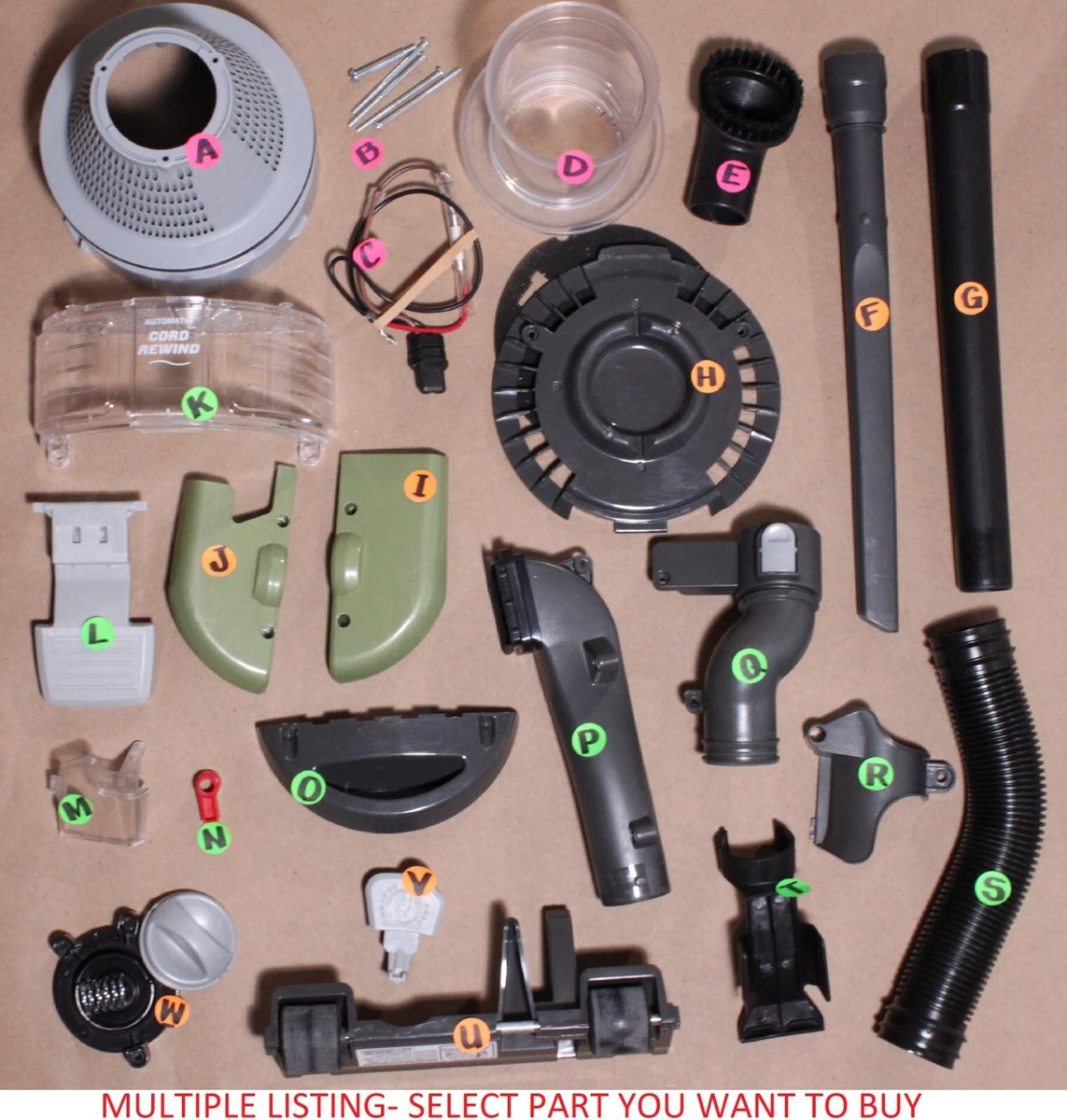 Hoover vacuum cleaners parts deals