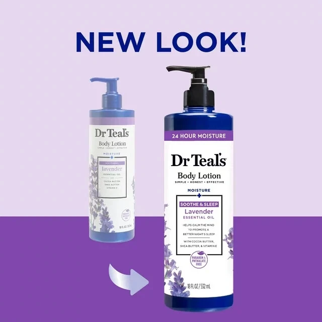 Dr Teal s Body Lotion 24 Hour Moisture Soothing with Lavender