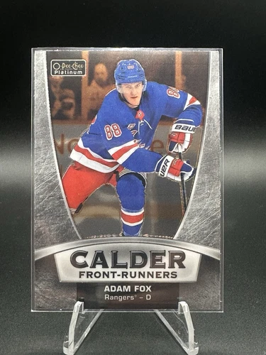 2019-20 O-Pee-Chee Platinum Calder Front-Runners Adam Fox #CF-6 Rookie RC