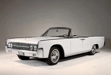 1962 Lincoln Continental Convertible - Promotional Photo Poster
