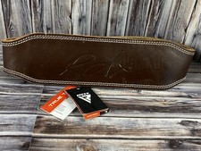 RDX Leather 2.5" Weight Lifting Belt - Size Medium - New
