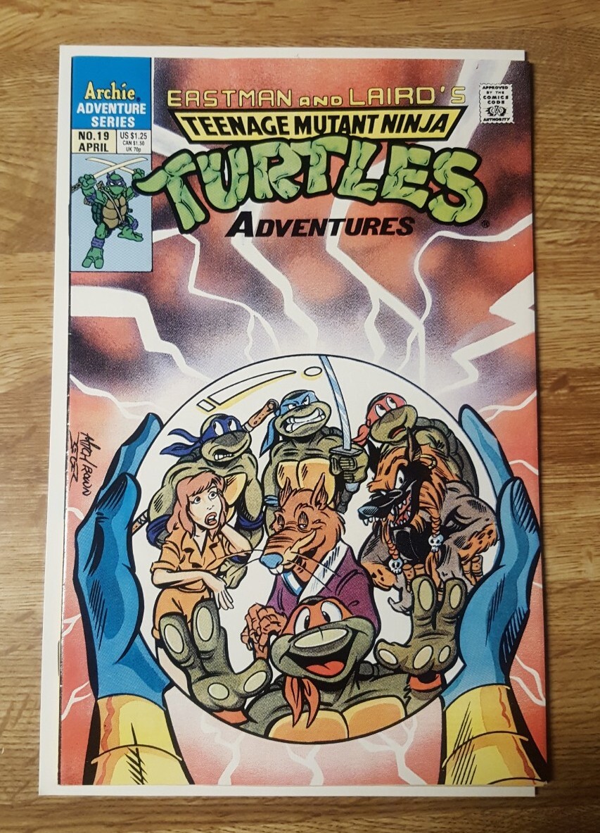 Archie Comics Teenage Mutant Ninja Turtles Adventures #19 April