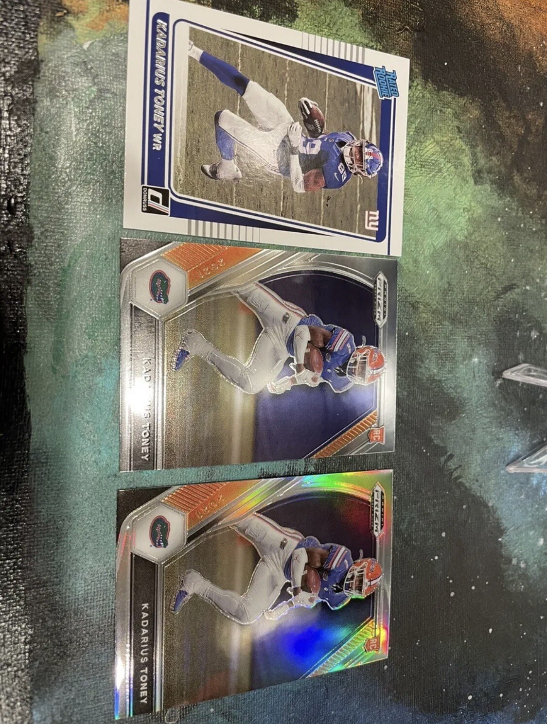 2021 Prizm Draft Picks #117 Kadarius Toney Rookie Silver Prizm RC KC Chiefs