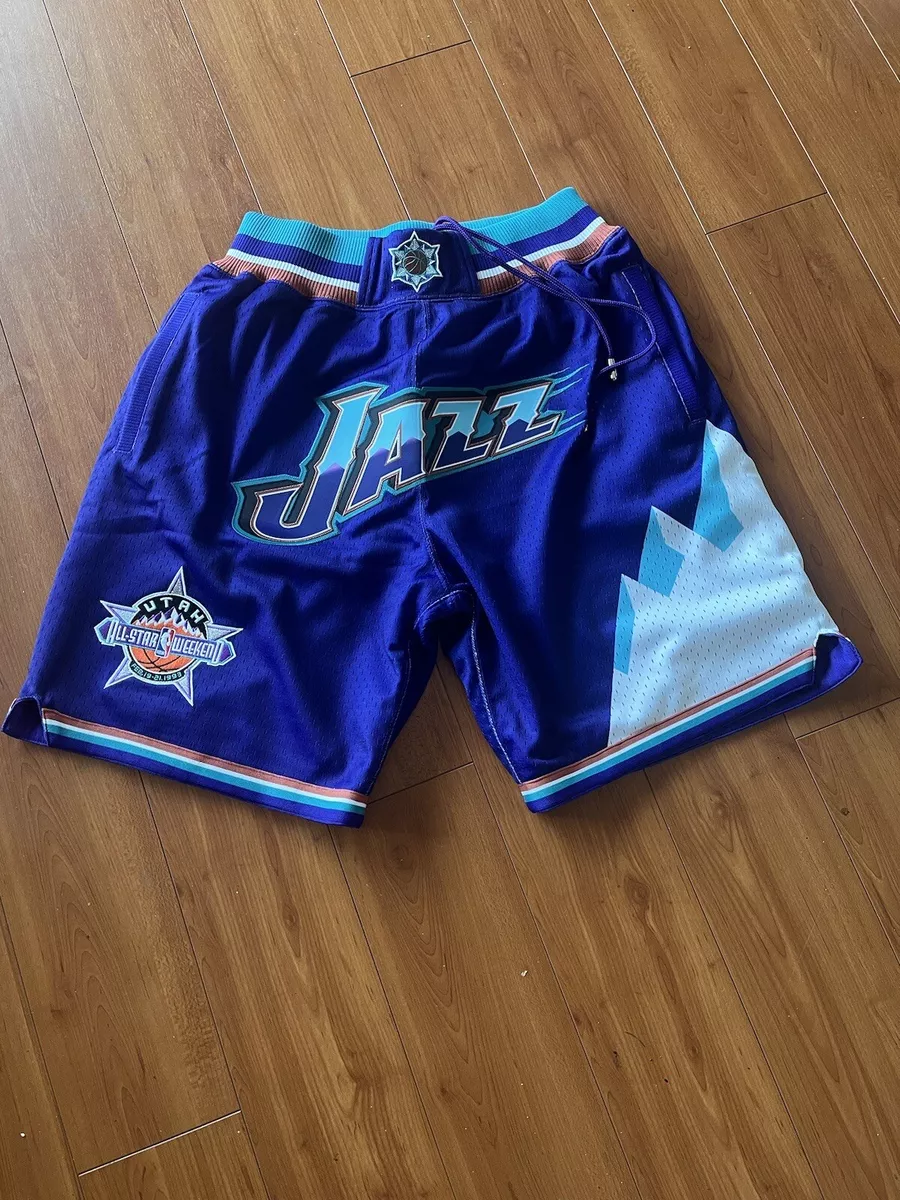 Mitchell and ness top utah jazz shorts