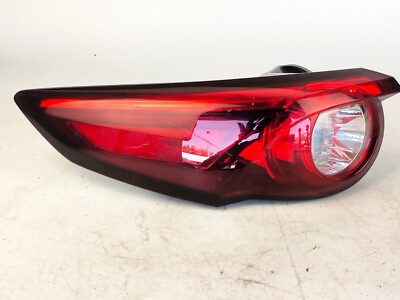 16-23 MAZDA CX-9 REAR LEFT DRIVER SIDE TRUNK OUTER TAILLIGHT LIGHT LAMP OEM