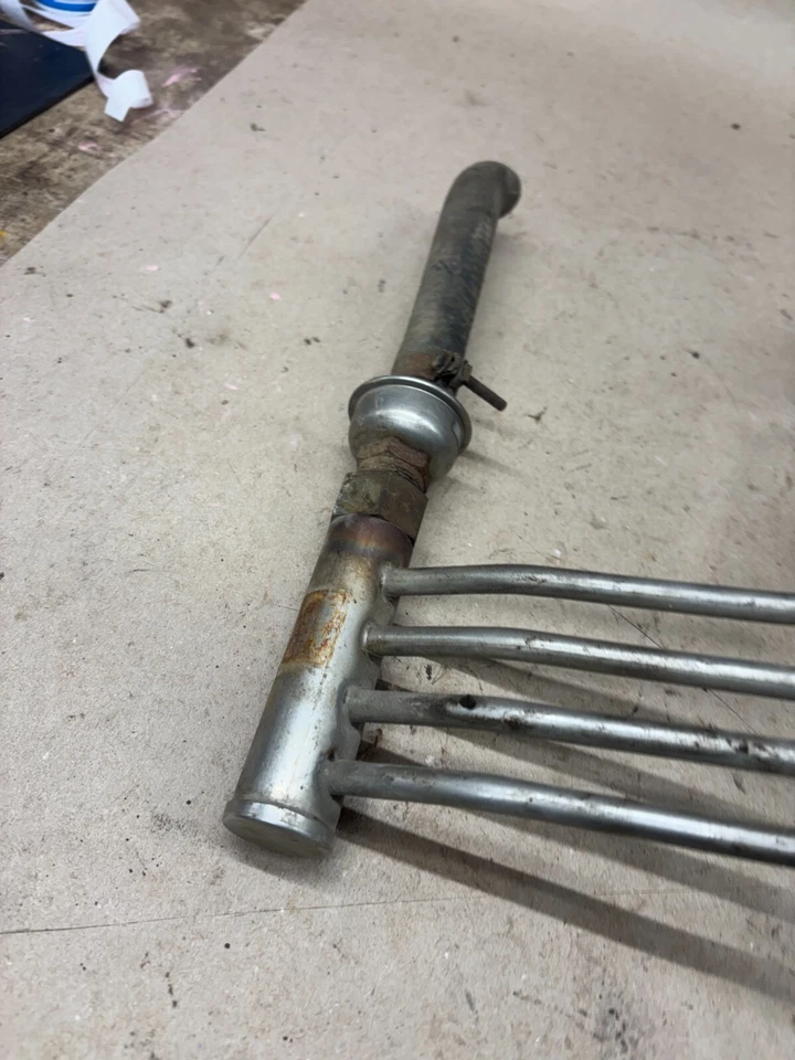 1980-1986 F150 F250 F350 460 7,5 L V8 colectores de escape juego de tubos de inyección de smog Foto 2 de 4