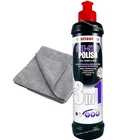 Menzerna 3in1 Car Body Paint One Step Cut High Gloss & Wax Polish 250ml + Cloth