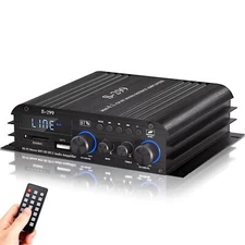 S299 4.1ch Bluetooth Power Amplifier With Active Subwoofer Output not Passive S