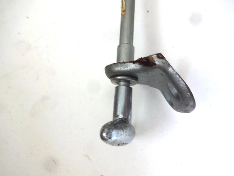 NOS 1951-1952 OLDSMOBILE SUPER 88 98 DASH PANEL HOOD LATCH RELEASE CABLE KNOB - Image 4 of 4