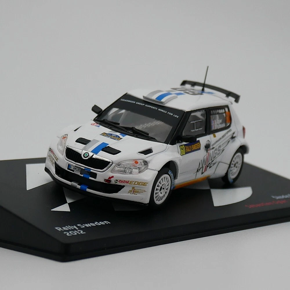 Abrex 1/43 Skoda Fabia II S2000 #0 Motorsport Design – Rallye 2011 – Neuve Sous Boîte