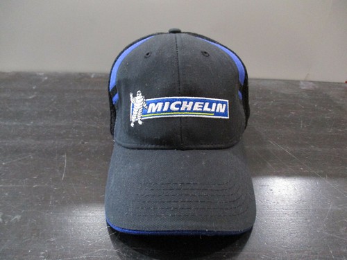 Michelin Hat Cap Strap Back Black Blue 