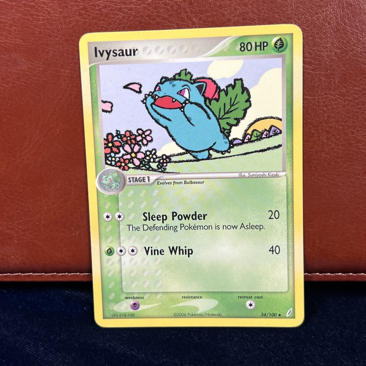 Ivysaur 34/100 Crystal Guardians Pokemon Card Non-Holo | eBay