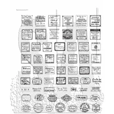 Tim Holtz Stampers Anonymous "CURATOR" Stamp Set CMS493- Halloween 2024