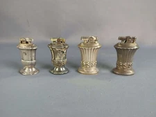 Ronson Metal Lighters, Styles Include 'Mayfair', Qty 2, And 'Newport', Qty 2