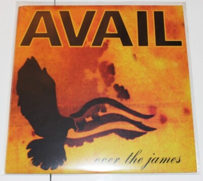 Avail Over the James Vinyl LP 1998 Lookout Records Hardcore Punk VG+ NM