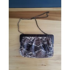 Vintage Snakeskin Shoulder Bag