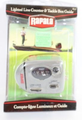 Rapala Lighted Fishing Line Counter RLLC for Trolling or Bottom Fishing to 999'