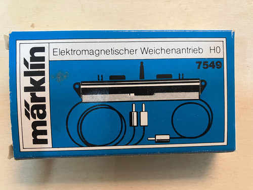 MÄRKLIN Elektromagnetischer Weichenantrieb 7549 | Zustand: Neu