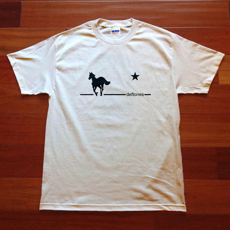 T shirt copertina album Deftones White Pony regalo per uomo donna