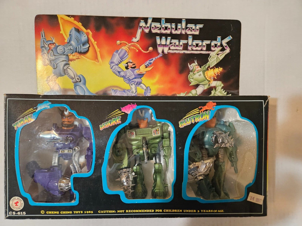 Nebular Warlords - Cheng Ching Toys 1985 -MOTU Bootleg- Ultra Rare
