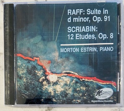 NEW - JOSEPH JOACHIM RAFF - Raff: Suite In D Minor / Scriabin: 12 Etudes - CD 