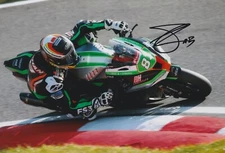 Danny Buchan Hand Signed FS-3 Racing Kawasaki 12x8 Photo BSB Autograph