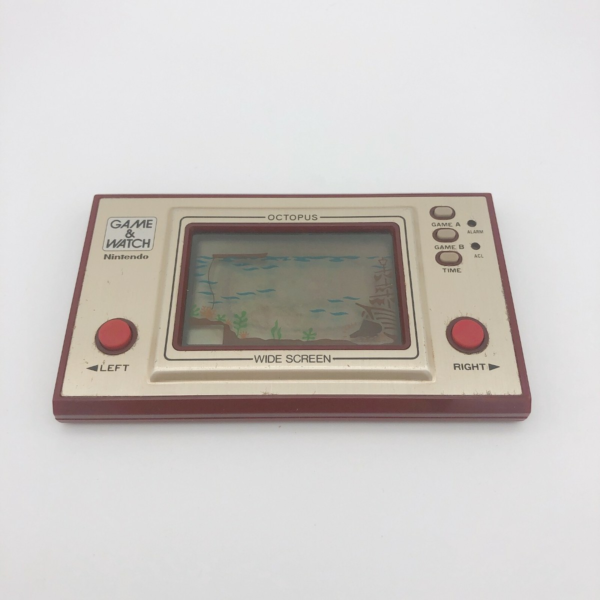 Nintendo Game & Watch Octopus Hand Held Japan Retro Game Nintendo Game & Watch Octopus Hand Held Japan Retro Game