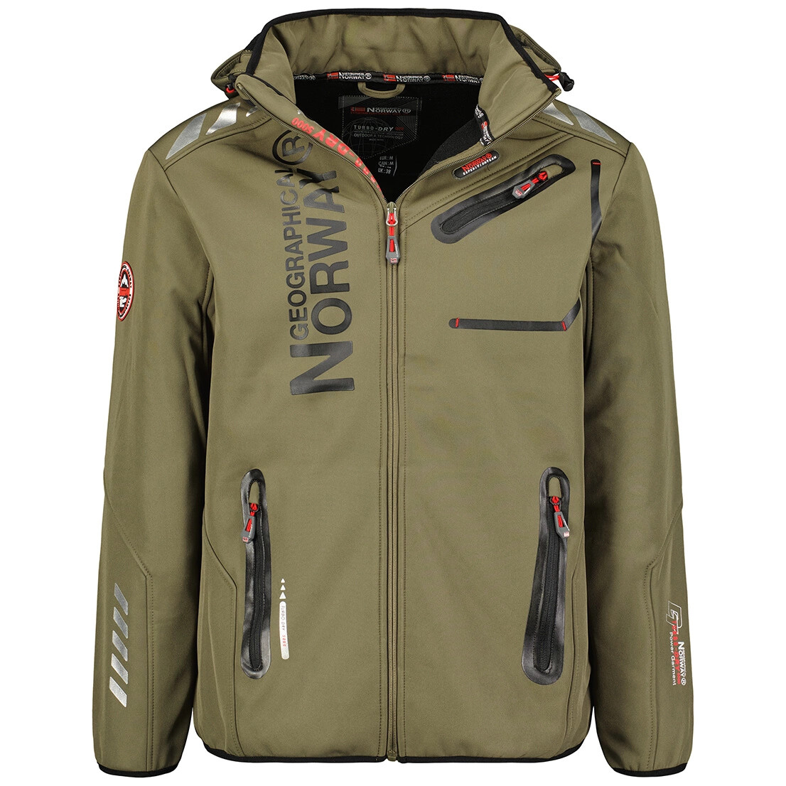 География Норвегия ROYAUTE Herren Grn Jacke Softshell Треккинг на открытом воздухе WY1997H 13590₽