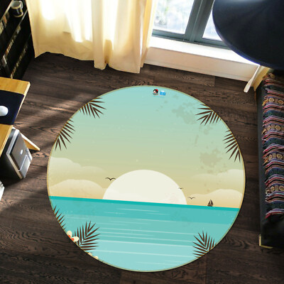3D Sun Lake ZHUA899 Game Non Slip Rug Mat Photo Carpet Zoe